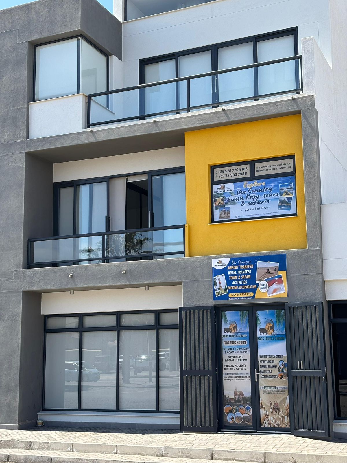 Kaps Tours And Safaris Namibia Offices