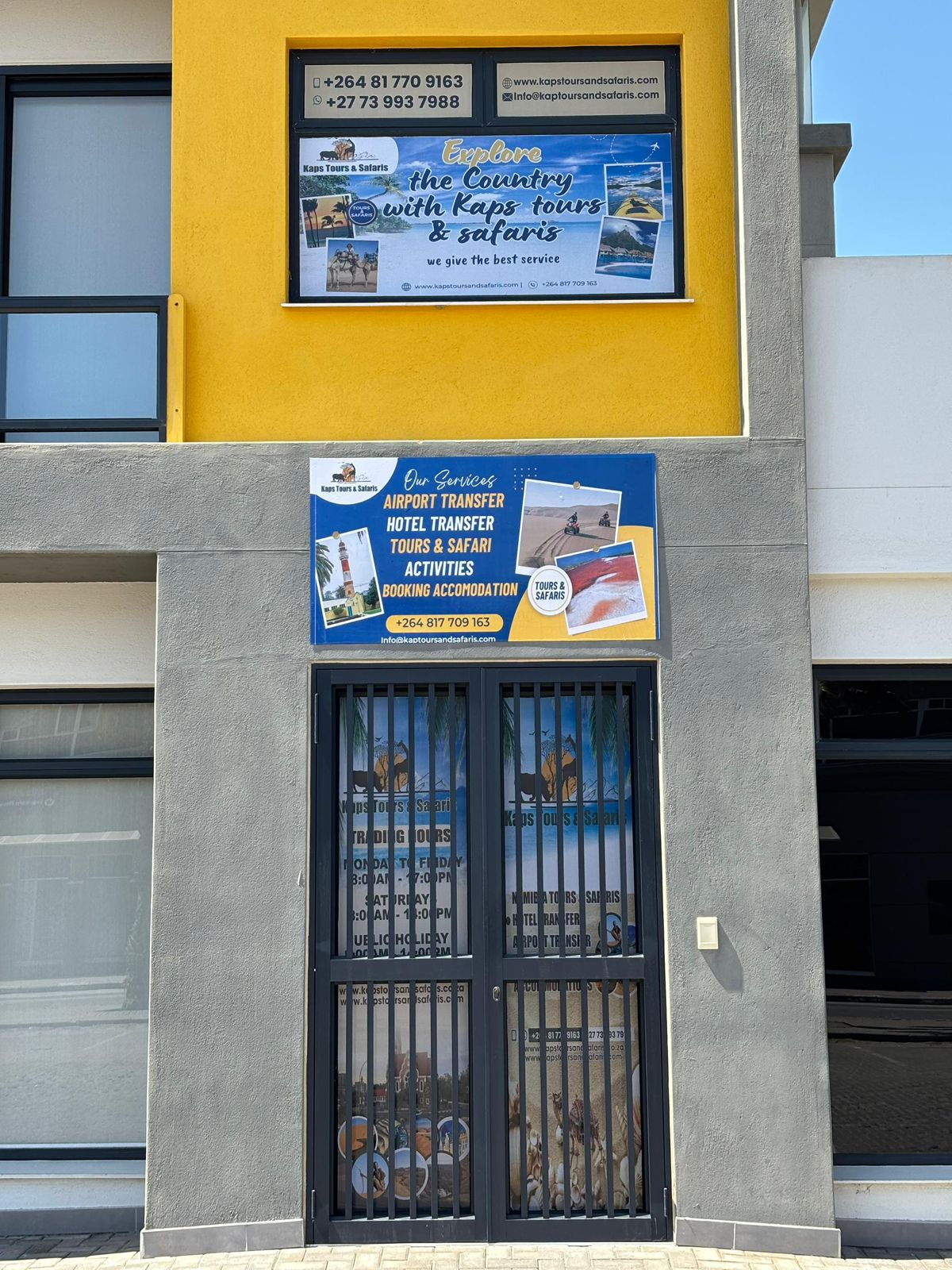 Kaps Tours And Safaris Namibia Offices