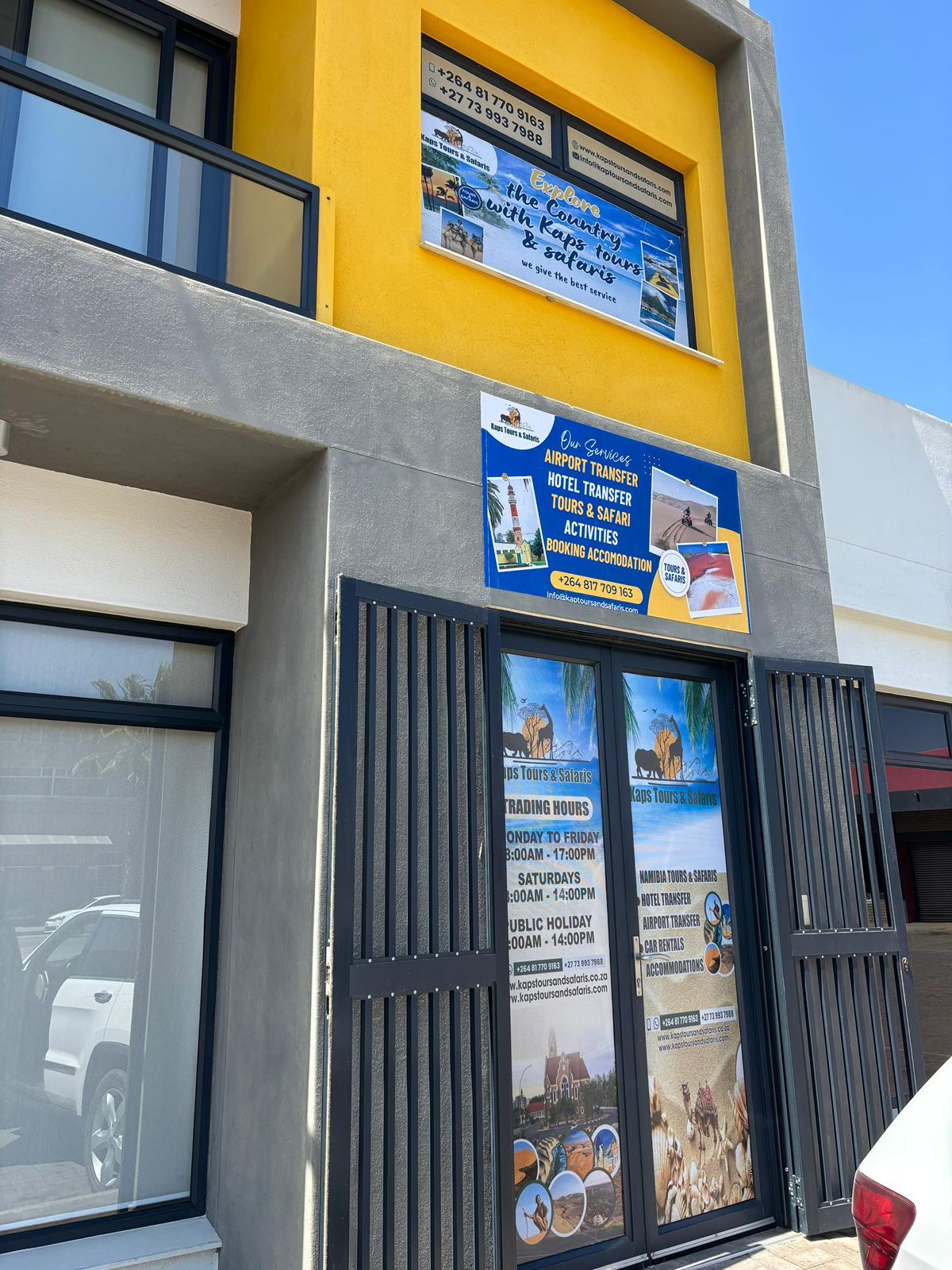 Kaps Tours And Safaris Namibia Offices